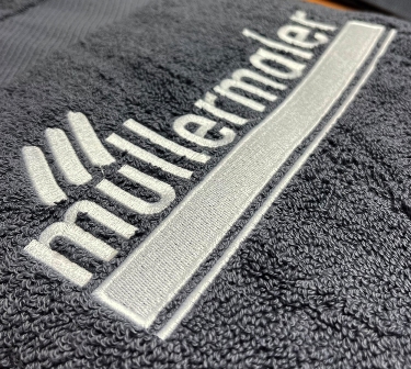 Handtuch mit Logo bestickt Referenzbild